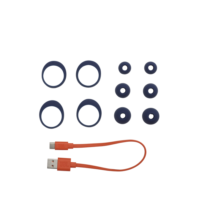 JBL Live Free NC+ TWS - Blue - True wireless Noise Cancelling earbuds - Detailshot 8 image number null